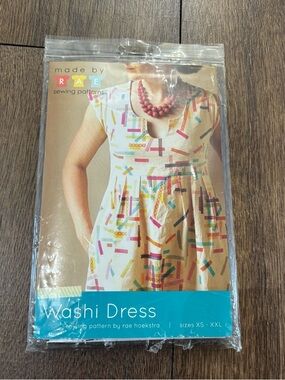 New MADE BY RAE Sewing Pattern Washi  Dress